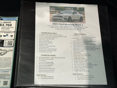2021 Ford Mustang Mach 1