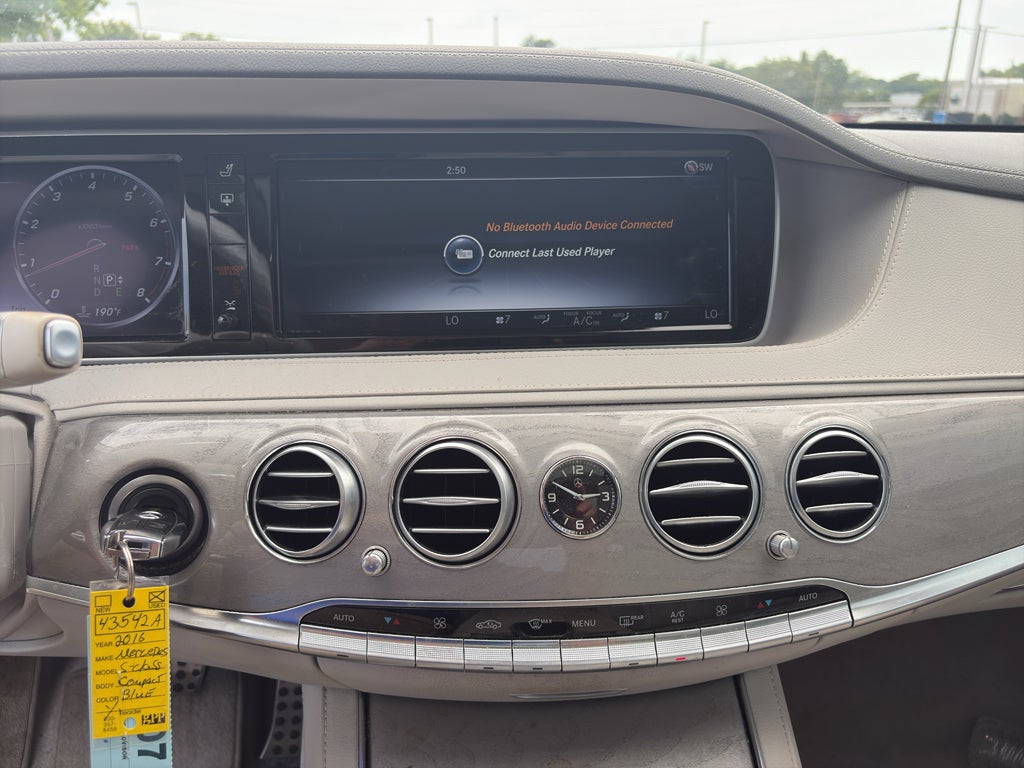 2016 Mercedes-Benz S-Class S 550