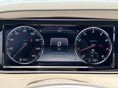2016 Mercedes-Benz S-Class S 550